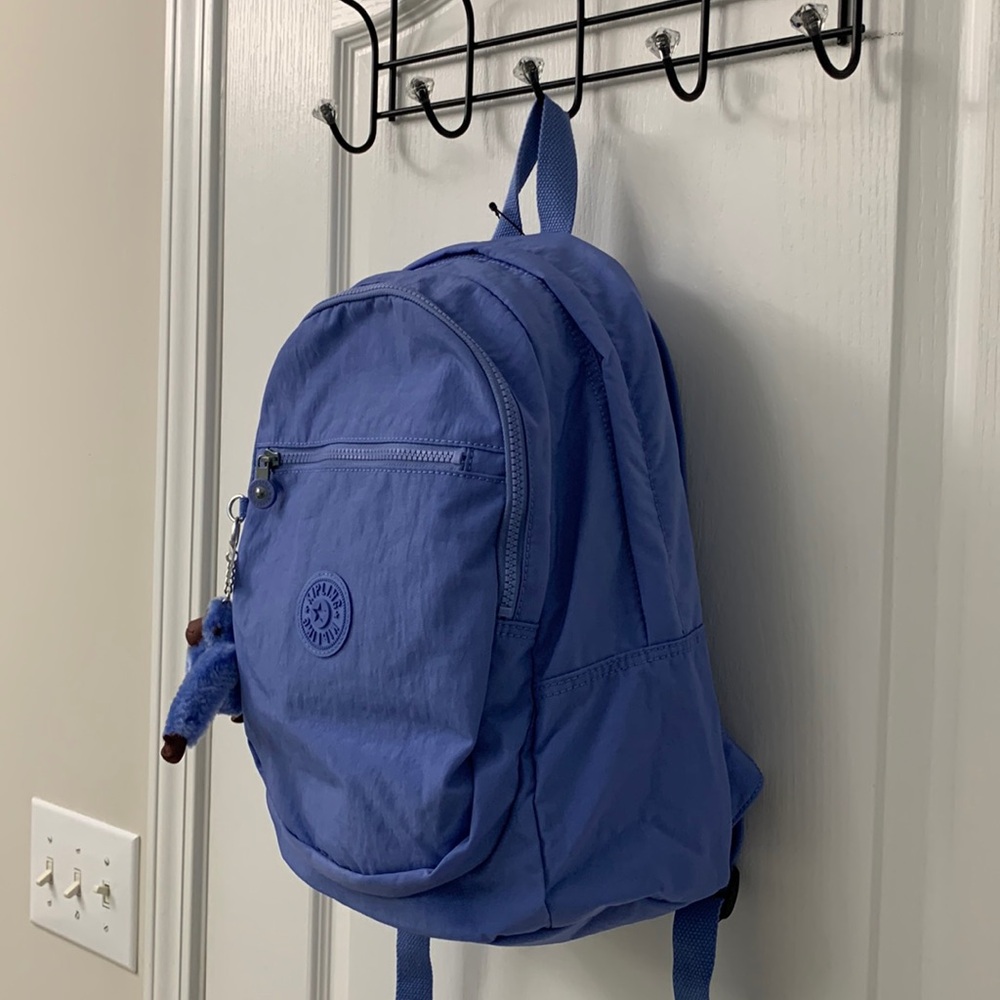 Pastel Purple Kipling Backpack - Picture 4 of 16